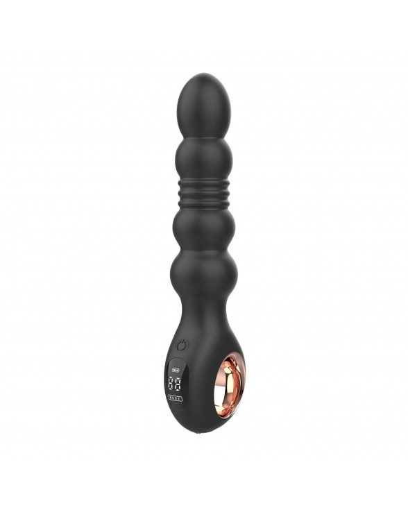 Анальный вибратор с пульсацией Loviss Thor Thrusting Anal Plug - 4