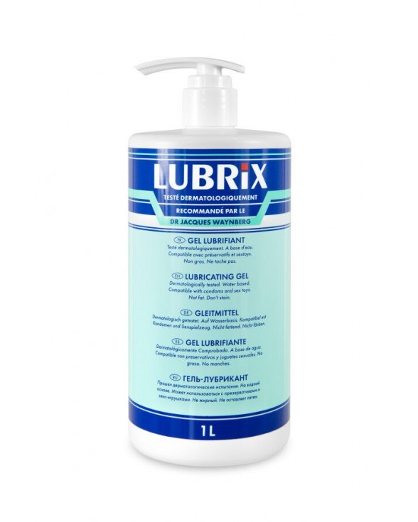 Лубрикант на водній основі Lubrix (1 л) без парабенів - 1