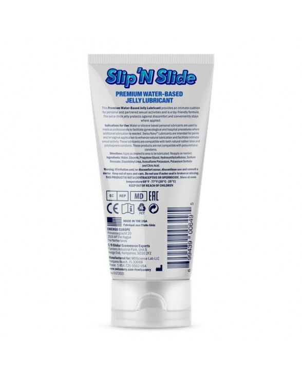 Лубрикант на водній основі Swiss Navy Slip'N Slide Premium Jelly 118 мл - 1