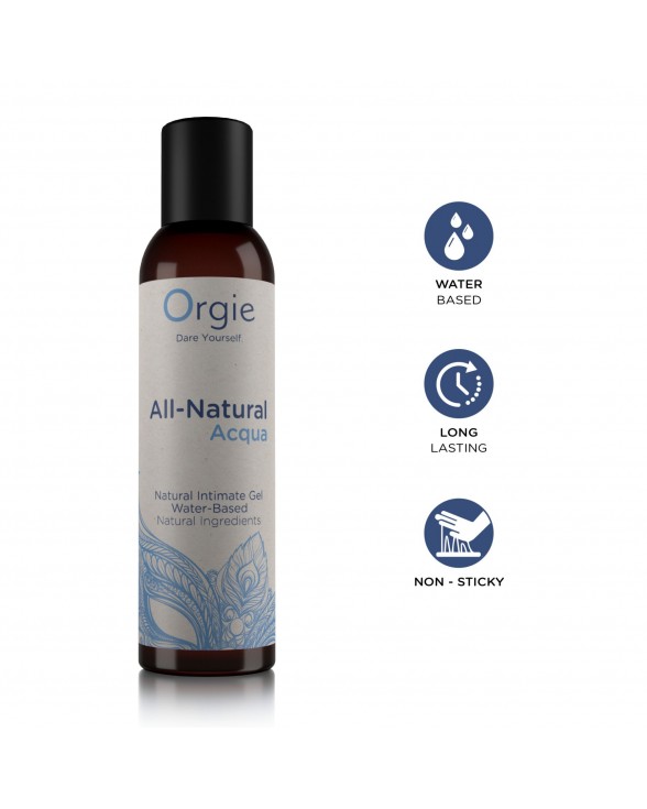 Лубрикант на водной основе Orgie - All - Natural Acqua (150 мл) - 2