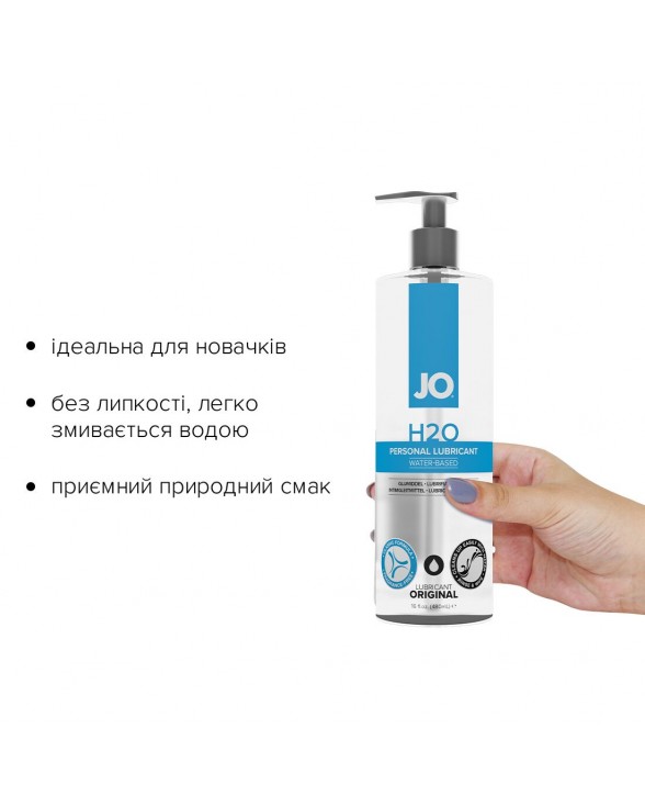 Смазка на водной основе System JO H2O ORIGINAL (480 мл) - 1