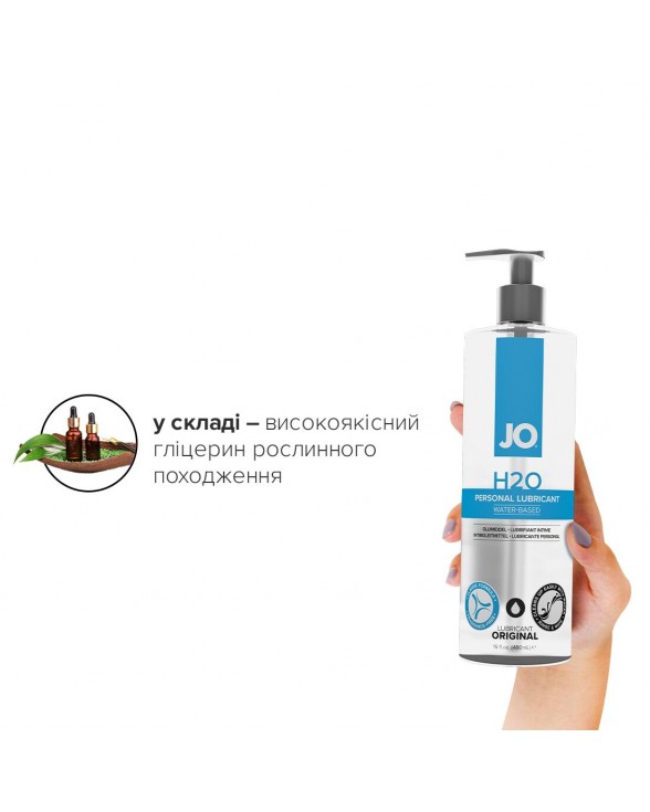 Смазка на водной основе System JO H2O ORIGINAL (480 мл) - 3