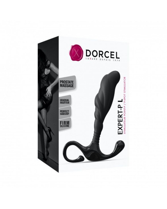 Ручной эргономичный массажер простаты Dorcel Expert P size L - 4