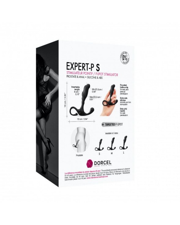 Ручний ергономічний масажер простати Dorcel Expert P size S - 5