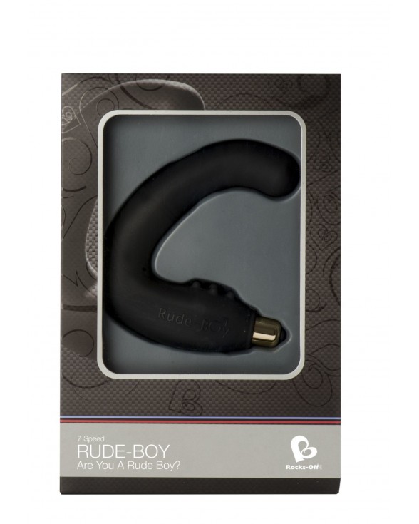 Вібромасажер простати Rocks Off Rude-Boy Black - 1