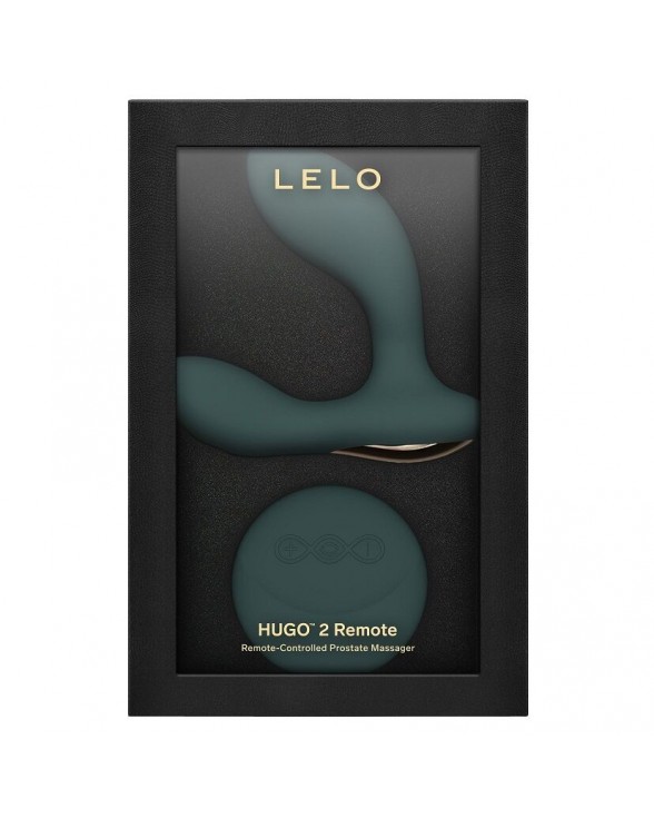 Масажер простати LELO Hugo 2 Remote Green - 3