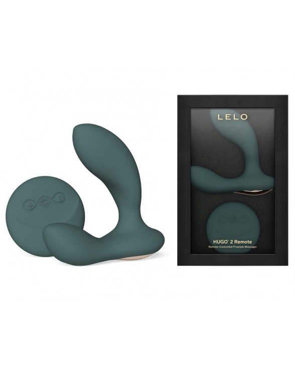 Масажер простати LELO Hugo 2 Remote Green - 1