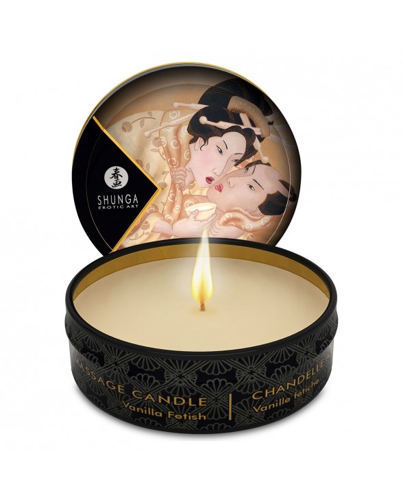 Масажна свічка Shunga Mini Massage Candle – Vanilla Fetish (30 мл)