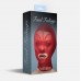 Маска серце сітка з відкритим ротом Feral Feelings - Hearts Mask Red/Red - 1