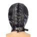 Капюшон для БДСМ Fetish Tentation Closed BDSM hood in leatherette - 1