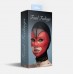 Маска сердце сетка с открытым ртом и глазами Feral Feelings - Hearts Mask Black/Red - 1