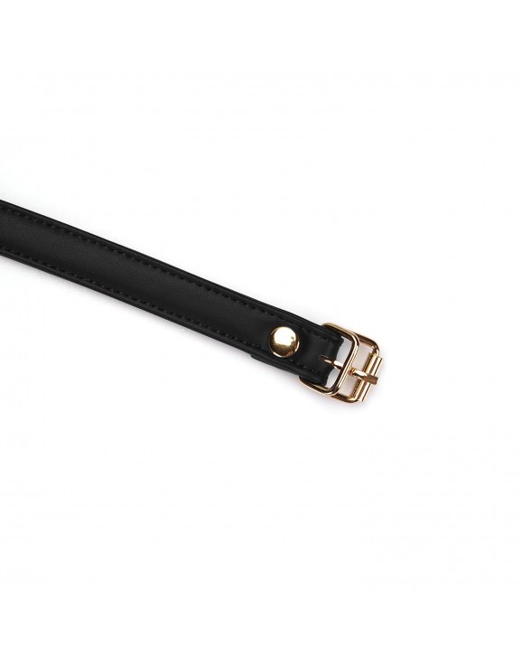 Маска на глаза Liebe Seele Black Organosilicon Blindfold - 3