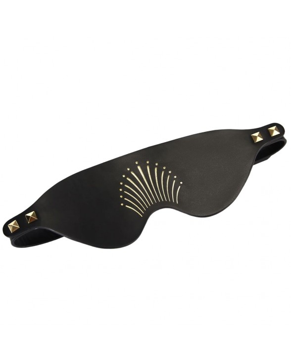 Розкішна маска на очі Zalo Blindfolds Black - 1