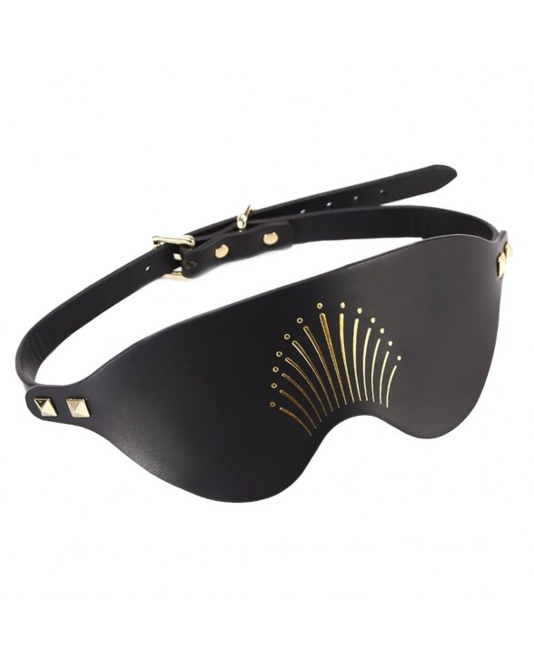 Розкішна маска на очі Zalo Blindfolds Black