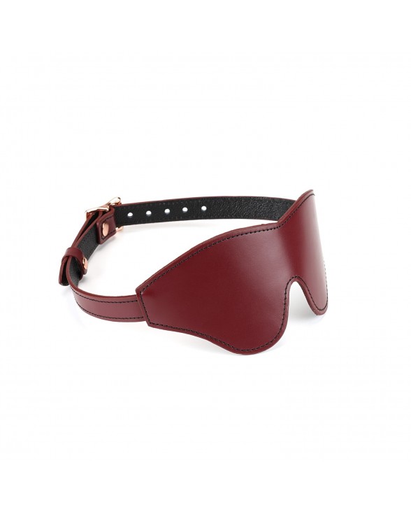 Маска на очі Liebe Seele Wine Red Blindfold - 1