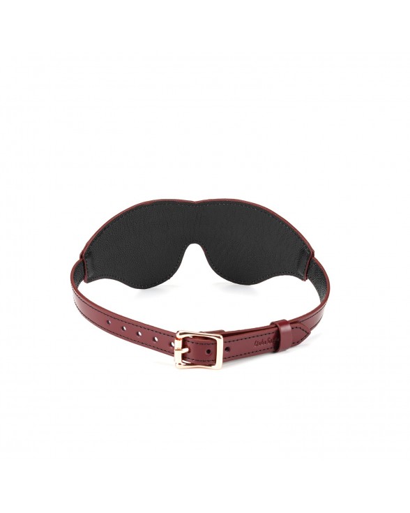 Маска на очі Liebe Seele Wine Red Blindfold - 2