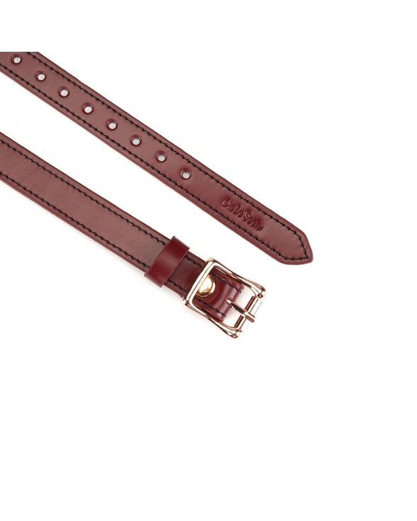 Маска на очі Liebe Seele Wine Red Blindfold - 4