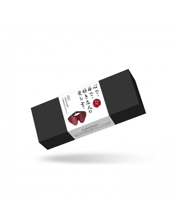 Маска на очі Liebe Seele Wine Red Blindfold - 5