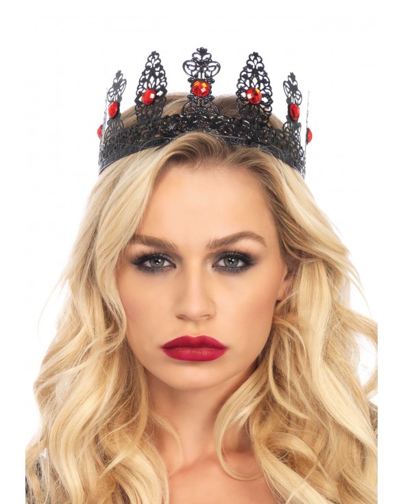 Филигранная корона с камнями Leg Avenue Filigree royal crown