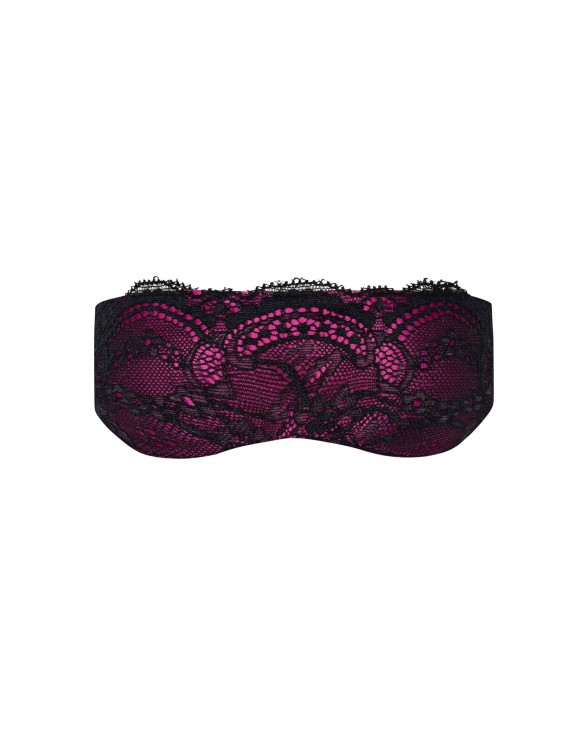 Атласна маска для сну Obsessive Roseberry mask, pink - 1