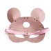 Шкіряна маска зайчика Art of Sex - Mouse Mask, колір Рожевий - 3