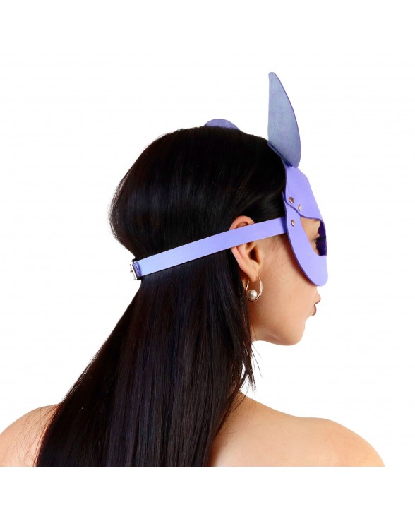 Кожаная маска кролика Art of Sex - Mouse Mask, цвет Лавандовый - 1