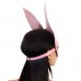 Шкіряна маска Зайчика Art of Sex - Bunny mask, колір Рожевий - 1