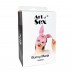 Шкіряна маска Зайчика Art of Sex - Bunny mask, колір Лавандовий - 4
