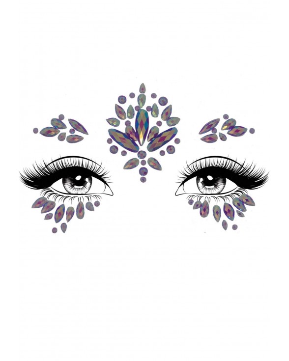Стрази-прикраси для обличчя Leg Avenue Verity face jewels sticker
