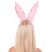 Вушка зайки Leg Avenue Bendable Marabou Trimmed Satin Bunny Ears Pink - 1
