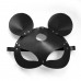 Шкіряна маска зайчика Art of Sex - Mouse Mask, колір Чорний - 2