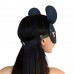 Шкіряна маска зайчика Art of Sex - Mouse Mask, колір Чорний - 1
