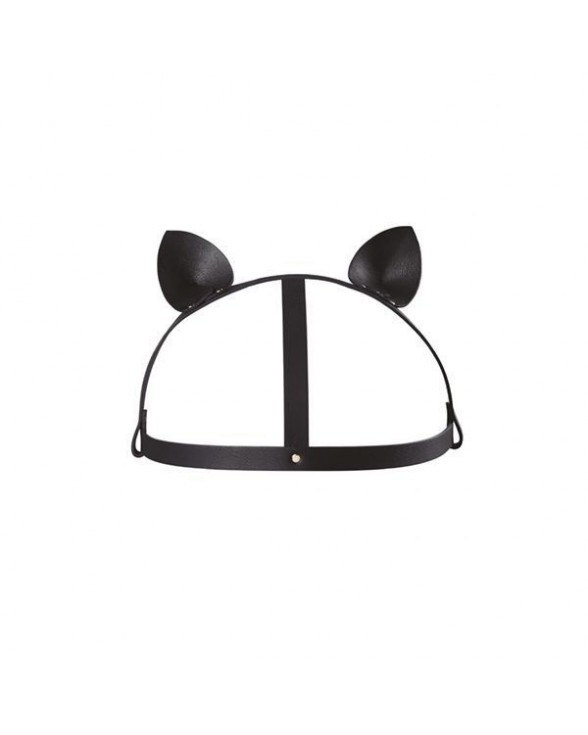 Маска кішечки Bijoux Indiscrets MAZE - Cat Ears Headpiece Black