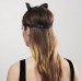 Маска кішечки Bijoux Indiscrets MAZE - Cat Ears Headpiece Black - 7