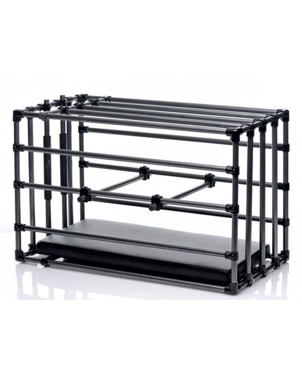 Прочная разборная клетка для наказания Kennel Adjustable Bondage Cage