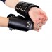 Манжети для підвісу за руки Kinky Hand Cuffs For Suspension з натуральної шкіри, колір чорний - 5