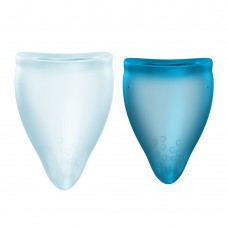 Набір менструальних чаш Fun Factory FUN CUP EXPLORE KIT, 2 шт, Multicolored Turquoise