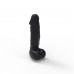 Крафтовое мыло-член с присоской Чистый Кайф MEDIUM Black - 2