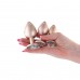 Набір анальних пробок NS Novelties Rear Assets - Trainer Kit - Iridescent Champagne - Clear Gem - 1