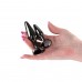 Набір анальних пробок NS Novelties Rear Assets - Tapered Trainer Kit - Gunmetal - Black - 1
