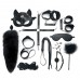 Набор Art of Sex - Maxi BDSM Set Leather, 13 предметов, натуральная кожа, Черный