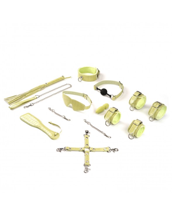 Набор БДСМ Liebe Seele Macaron 9pcs Bondage Kit-Melon