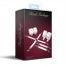 Набір для БДСМ Feral Feelings BDSM Kit 3 White, наручники, поножі, хрестовина - 1