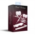 Набор Feral Feelings BDSM Kit 5 White, наручники, поножи, крестовина, маска, паддл - 1