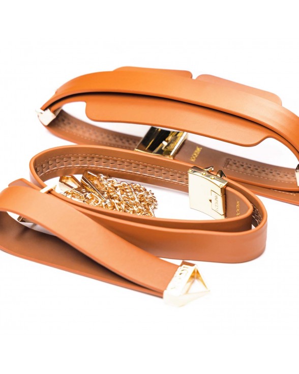 БДСМ-набір LOCKINK Moonlight Treasure Chest - Brown Set - 1