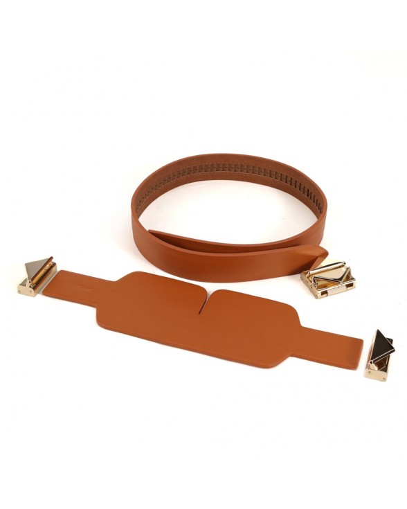 БДСМ-набір LOCKINK Bondage & Restraint Brown Set - 2
