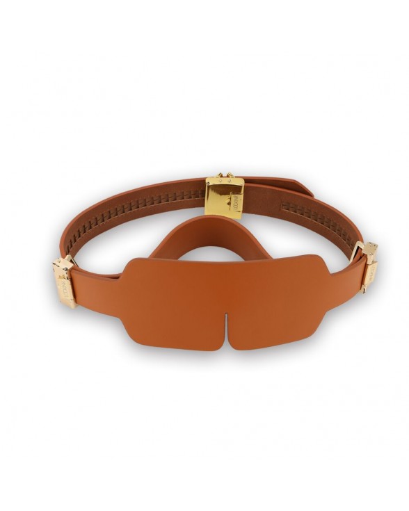 БДСМ набор LOCKINK Teasing & Impact-Play Brown Set - 5