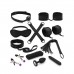 Набор БДСМ Liebe Seele Black Lace and Neoprene 11pcs Bondage Kit