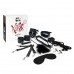 Набор Art of Sex - BDSM Set Leather, 10 предметов, натуральная кожа, Черный - 2