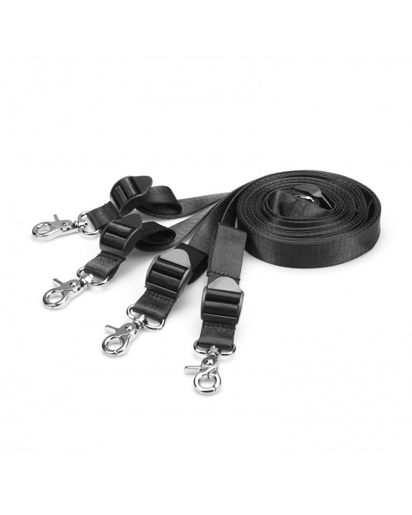 Набір БДСМ Liebe Seele Temptation Underbed Mattress Restraint Kit - 3